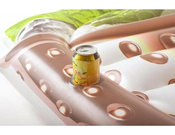 Materassino Gonfiabile Stampa Moscow Mule Mare Piscina 173x160cm Vinile...