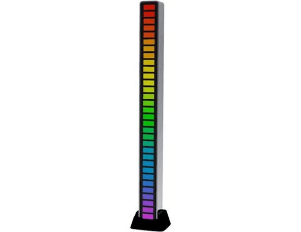 Led RGB con Attivazione Vocale Pickup Ritmo Colori Chiari Controllo Suono Luce