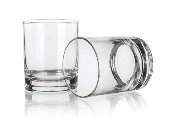 3x Bicchieri da Acqua Mod. Cortina 19.5cl in Vetro Trasparente Bevande Vino...