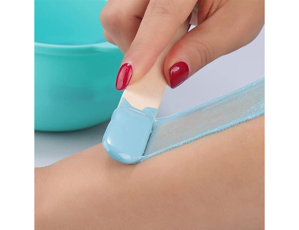 100x Spatole in Legno Applicazione Cera Usa e Getta Depilazione Gambe e...