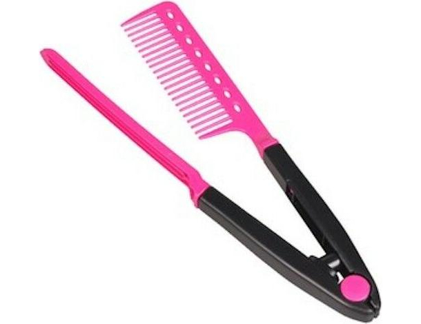 Spazzola Lisciante Districante Doppio Pettine Asciugatura Rapida Senza...