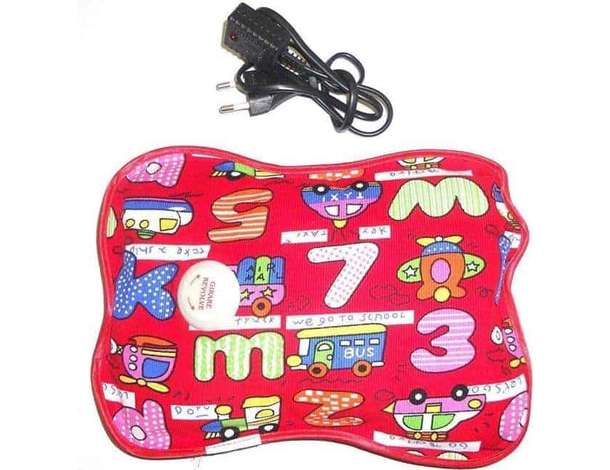 2x Borsa Acqua Calda Elettrica Scalda Mani e Piedi Letto Velluto Lunga Durata...