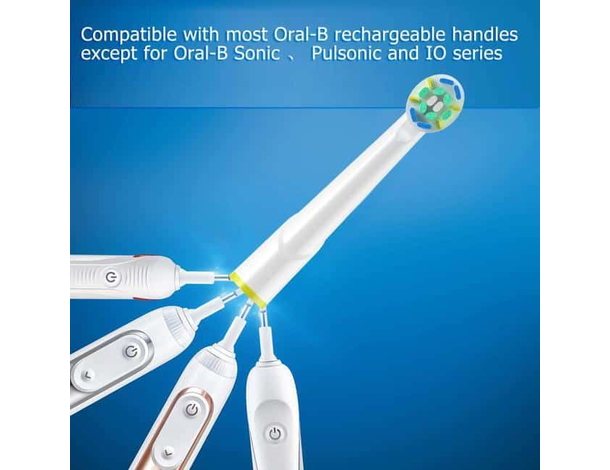 20x Testine di Ricambio per Spazzolino Elettrico Compatibile Braun ORAL B...