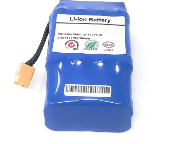 Batteria Ricambio Litio 36V 4Ah Smart Balance Hoverboard da 6.5 8 10 Pollici...