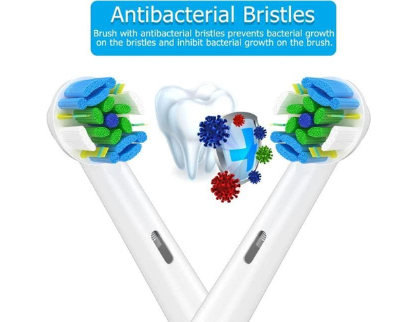 20x Testine di Ricambio per Spazzolino Elettrico Compatibile Braun ORAL B...