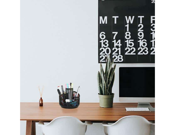 Portapenne da Scrivania Portaoggetti in Metallo Traforato con 5 Scomparti...