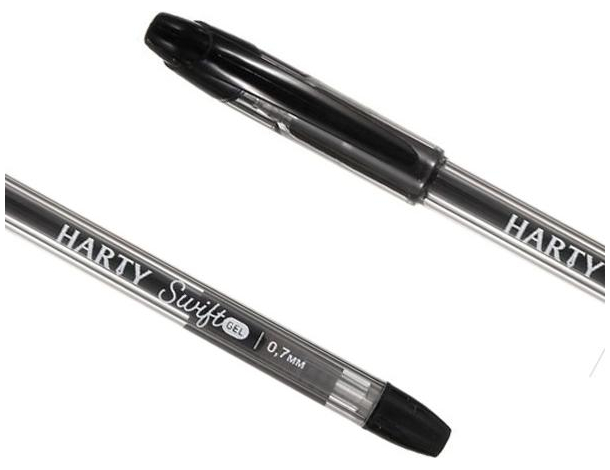 12x Penne a Sfera Inchiostro Gel Punta da 0,7 mm Vari Colori Scuola Ufficio...