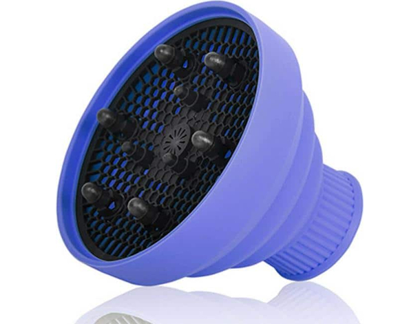 Diffusore per Phon Pieghevole in Silicone da Viaggio Portatile Universale 4