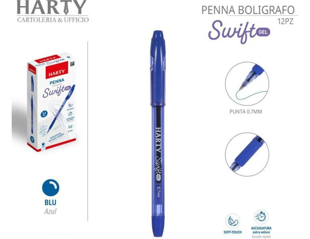 12x Penne a Sfera Inchiostro Gel Punta da 0,7 mm Vari Colori Scuola Ufficio...