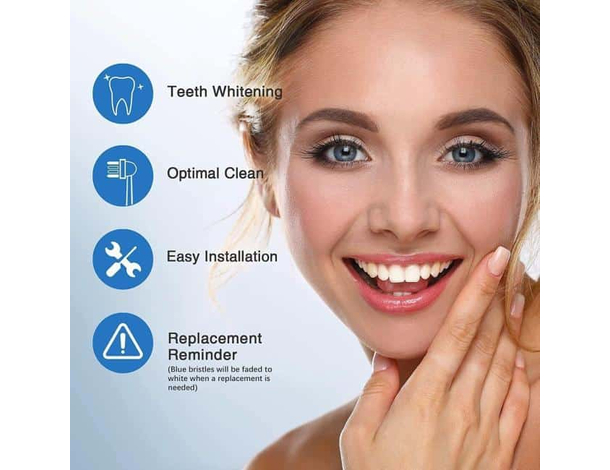 20x Testine di Ricambio Spazzolino Elettrico Compatibile Braun ORAL B YE-18A...