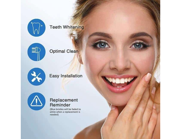 20x Testine di Ricambio per Spazzolino Elettrico Compatibile Braun ORAL B...