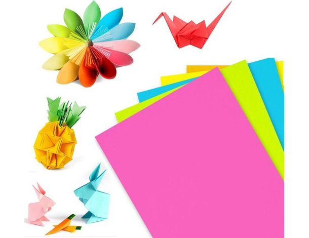 30x Fogli Carta Colorata Formato A3 42x29cm 180gr Colori Accesi Assortiti Risma