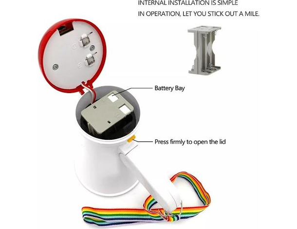 Megafono Portatile Altoparlante Mini Amplificatore Voce a Batteria Giocattolo...