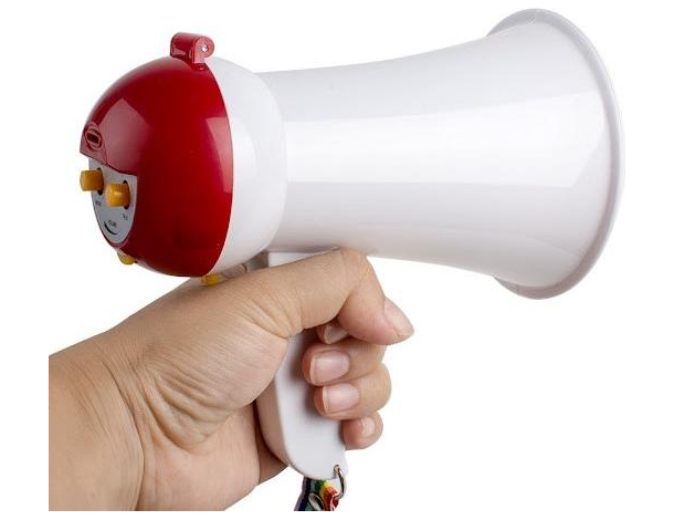 Megafono Portatile Altoparlante Mini Amplificatore Voce a Batteria Giocattolo