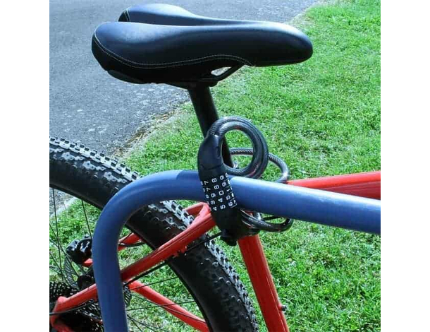 Lucchetto con Catena Combinazione 5 Cifre Antifurto per Scooter Bicicletta...