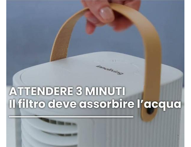 Mini Condizionatore Ventilatore Umidificatore Raffrescatore Portatile Caldo...