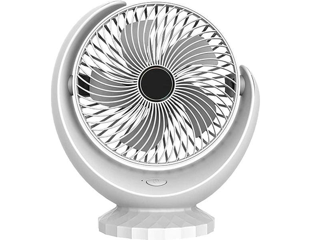 Mini Ventilatore Portatile Ricarica USB da Scrivania Fresco Estate Piccolo 240°