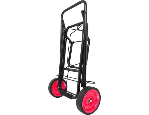 Carrello Portapacchi Pieghevole Porta Tutto 2 Ruote in Gomma Portata 25-50kg...