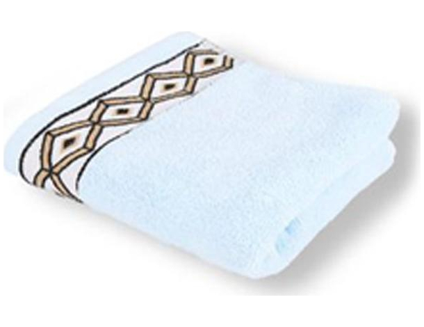 Set 12 Pezzi Asciugamani Cotone Motivo Geometrico Colorato Morbido Viso...