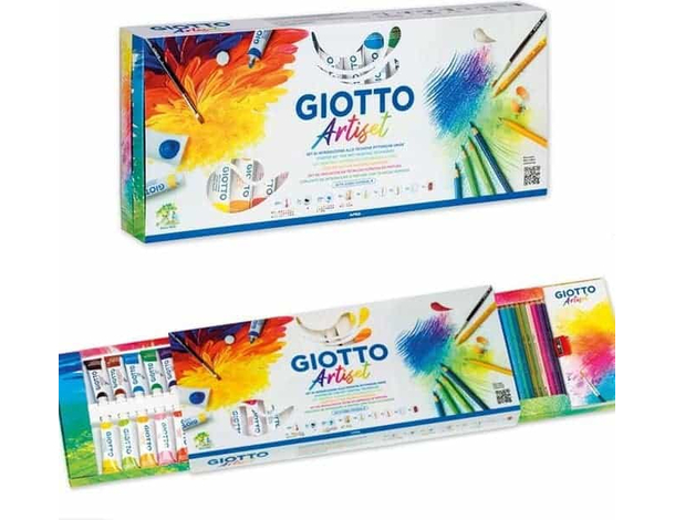 Valigetta Pittura Giotto Artiset Pittura Pastelli Acquerellabili e Tempere