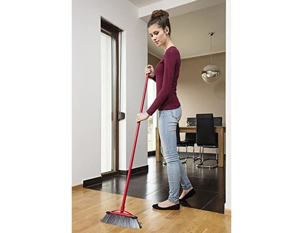 2x Scopa Classica Vileda 2 in 1 per Interni Pulizie Polvere Capelli Sporco 7