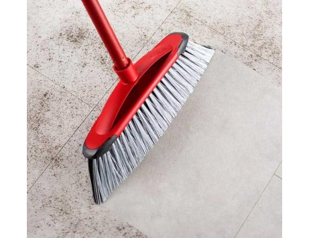 2x Scopa Classica Vileda 2 in 1 per Interni Pulizie Polvere Capelli Sporco 5