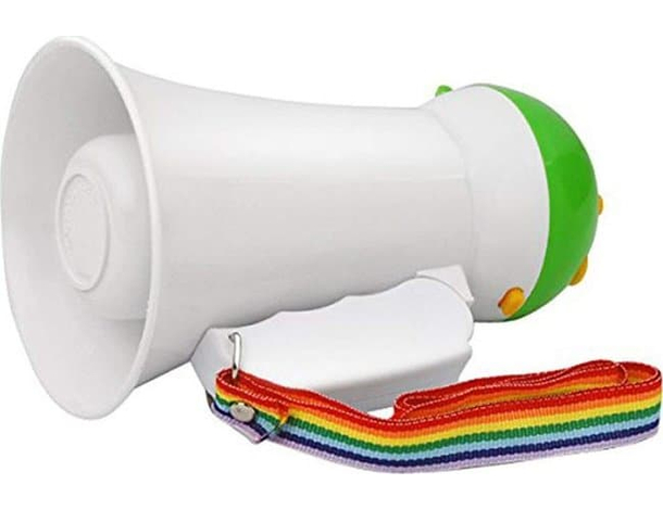 Megafono Portatile Altoparlante Mini Amplificatore Voce a Batteria Giocattolo...