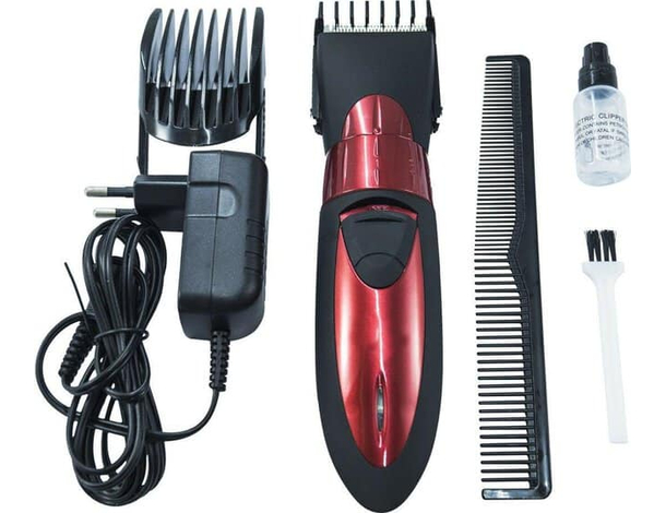 Rasoio Elettrico Uomo Ricaricabile per Capelli Lama Acciaio Barba Baffi HC-7068
