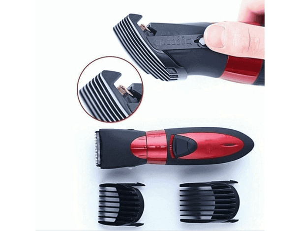 Rasoio Elettrico Uomo Ricaricabile per Capelli Lama Acciaio Barba Baffi...