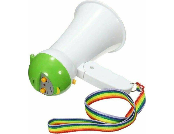 Megafono Portatile Altoparlante Mini Amplificatore Voce a Batteria Giocattolo...