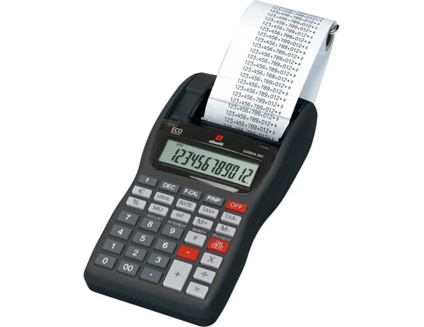 Calcolatrice Scrivente Professionale Summa 301 Ufficio Negozio 12 Cifre
