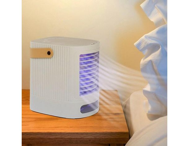 Mini Condizionatore Ventilatore Umidificatore Raffrescatore Portatile Caldo...