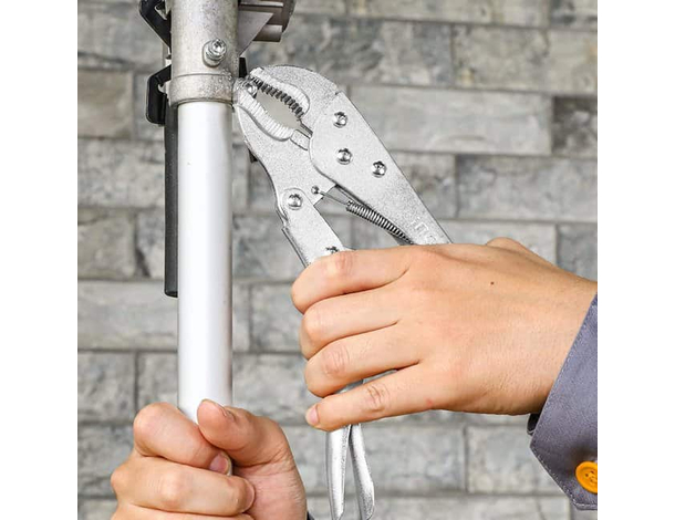 Pinza Autobloccante Grip 7" Apertura Regolabile con Leva di Sgancio a Scatto...