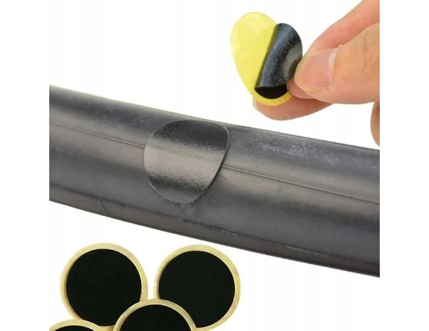 2x Kit Completo Riparazione Gomma Bici Bicicletta Bike Pneumatico Foro...