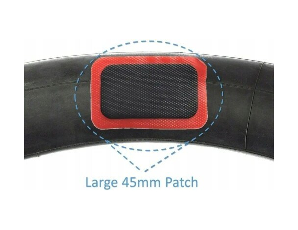 2x Kit Completo Riparazione Gomma Bici Bicicletta Bike Pneumatico Foro...