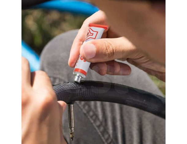 2x Kit Completo Riparazione Gomma Bici Bicicletta Bike Pneumatico Foro...