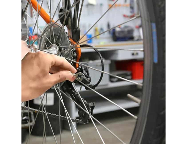 6x Kit Chiave Rimuovi Svita Smonta Valvole Camere d'Aria Universale + Valvole...