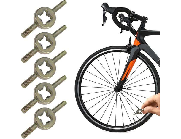 6x Kit Chiave Rimuovi Svita Smonta Valvole Camere d'Aria Universale + Valvole...