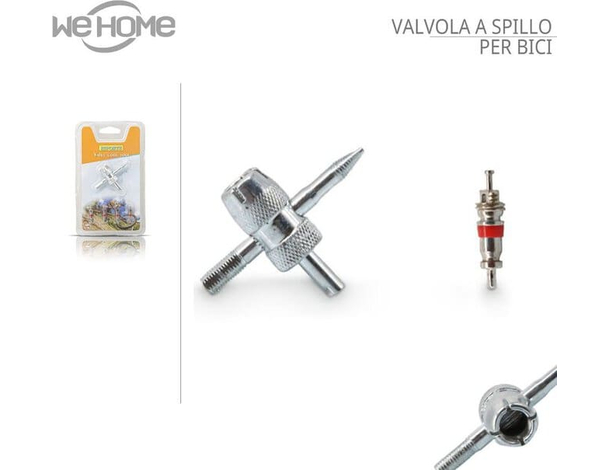 3x Kit Chiave Rimuovi Valvola Cacciavite Pneumatici Smonta Ruote Auto Bici...