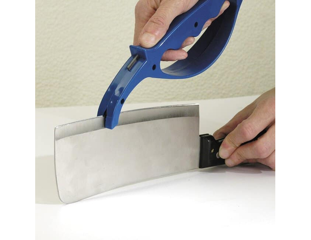 Affilatore multiuso affila lame manuale coltelli forbici lame di affettatrici...