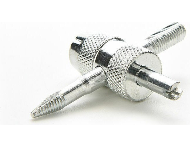 3x Kit Chiave Rimuovi Valvola Cacciavite Pneumatici Smonta Ruote Auto Bici...