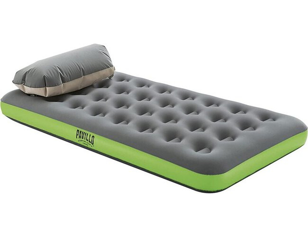 Materasso Gonfiabile Pavillo Letto Singolo da Campeggio Pompa AirCinch Borsa...