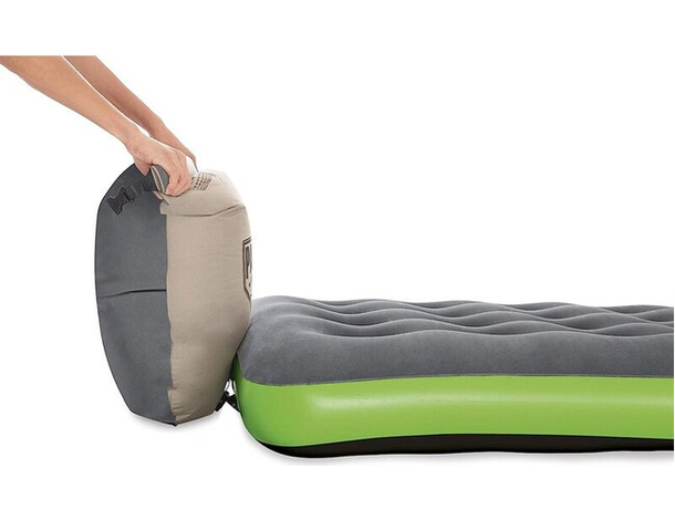 Materasso Gonfiabile Pavillo Letto Singolo da Campeggio Pompa AirCinch Borsa...