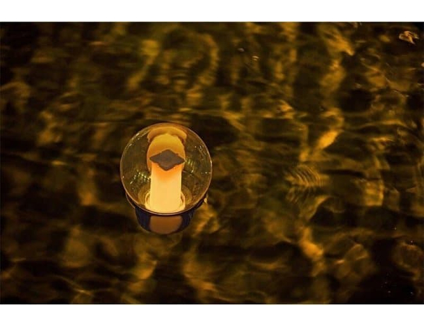 Dispenser di Cloro in Pastiglie per Piscine Distributore Dosatore con Luce...