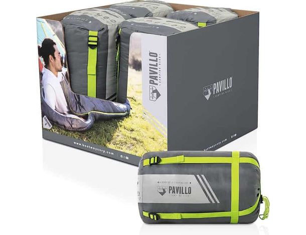 Sacco a Pelo Invernale 230x80cm Antifreddo da Campeggio con Borsa di...