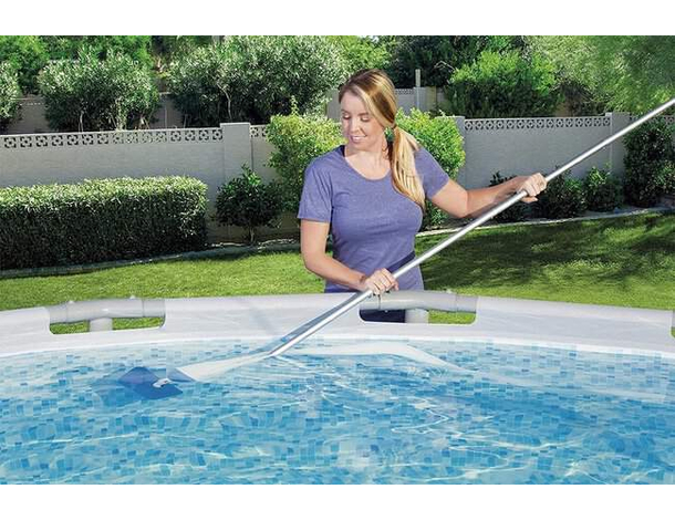 Spazzola Aspiratore per Pulizia Fondo Acqua Piscina 58212 Aspirafoglie 9