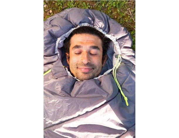 Sacco a Pelo Invernale 230x80cm Antifreddo da Campeggio con Borsa di...