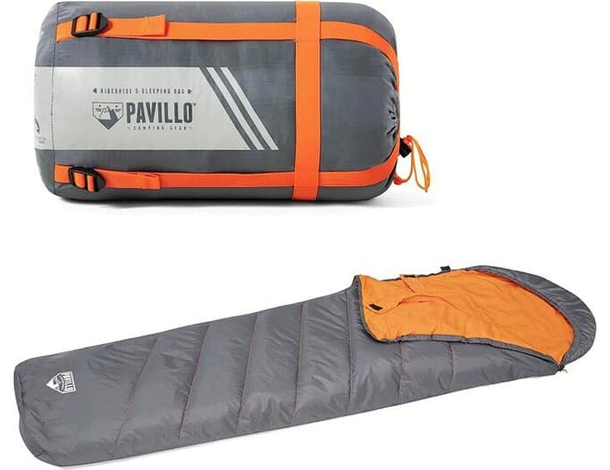 Sacco A Pelo Hiberhide 5 230x80x60cm Campeggio Antifreddo Borsa Trasporto 68103