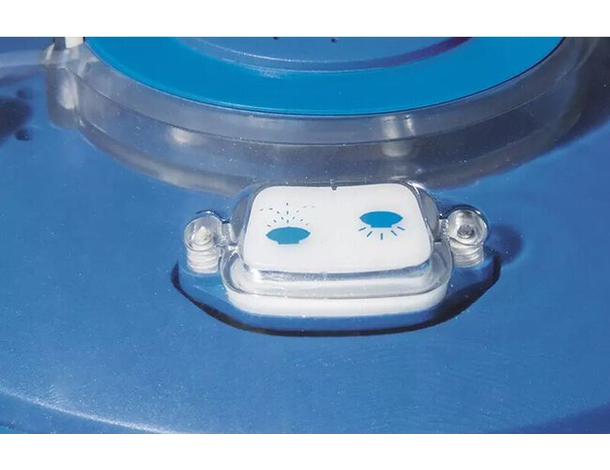 Fontana Galleggiante per Piscina Con Spettacolo Di Luci Colorate RGB Festa 3