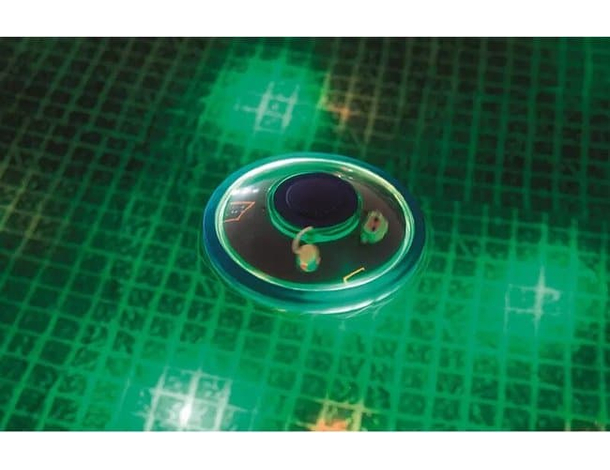 Fontana Galleggiante per Piscina Con Spettacolo Di Luci Colorate RGB Festa 5